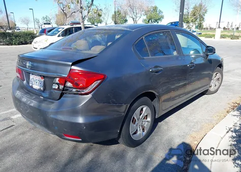 2013 Honda Civic Lx из США, поврежденный, VIN 19XFB2F5XDE228300